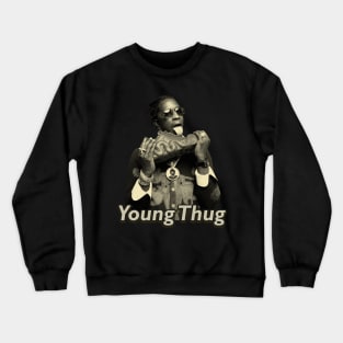 Young Thug vintage (black white design) Crewneck Sweatshirt